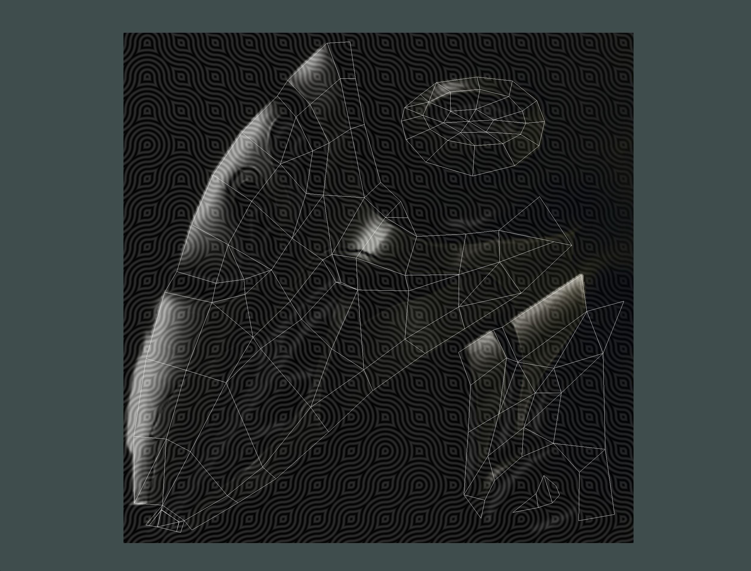 Alien Cyborg Trooper Soldier UFO Low-poly 3D model_24