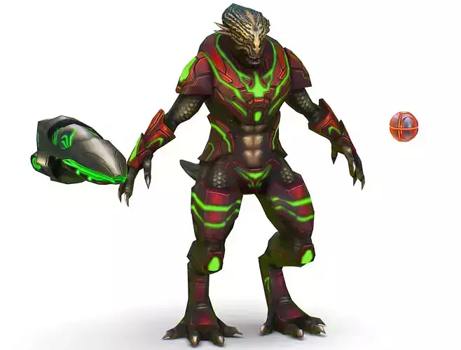 Alien Cyborg Trooper Soldier UFO