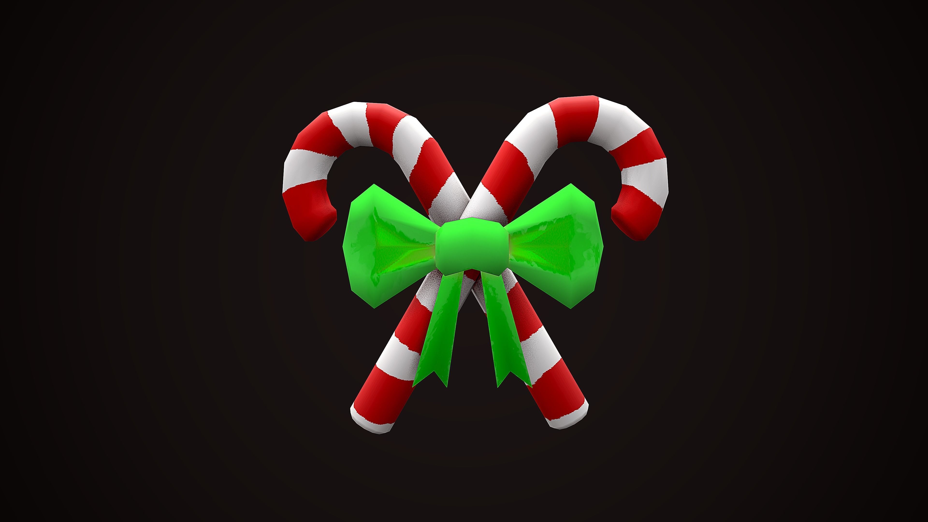 CHRISTMAS PACK DECORATION PROPS - CARTOON STYLIZED 3D Model Collection_33