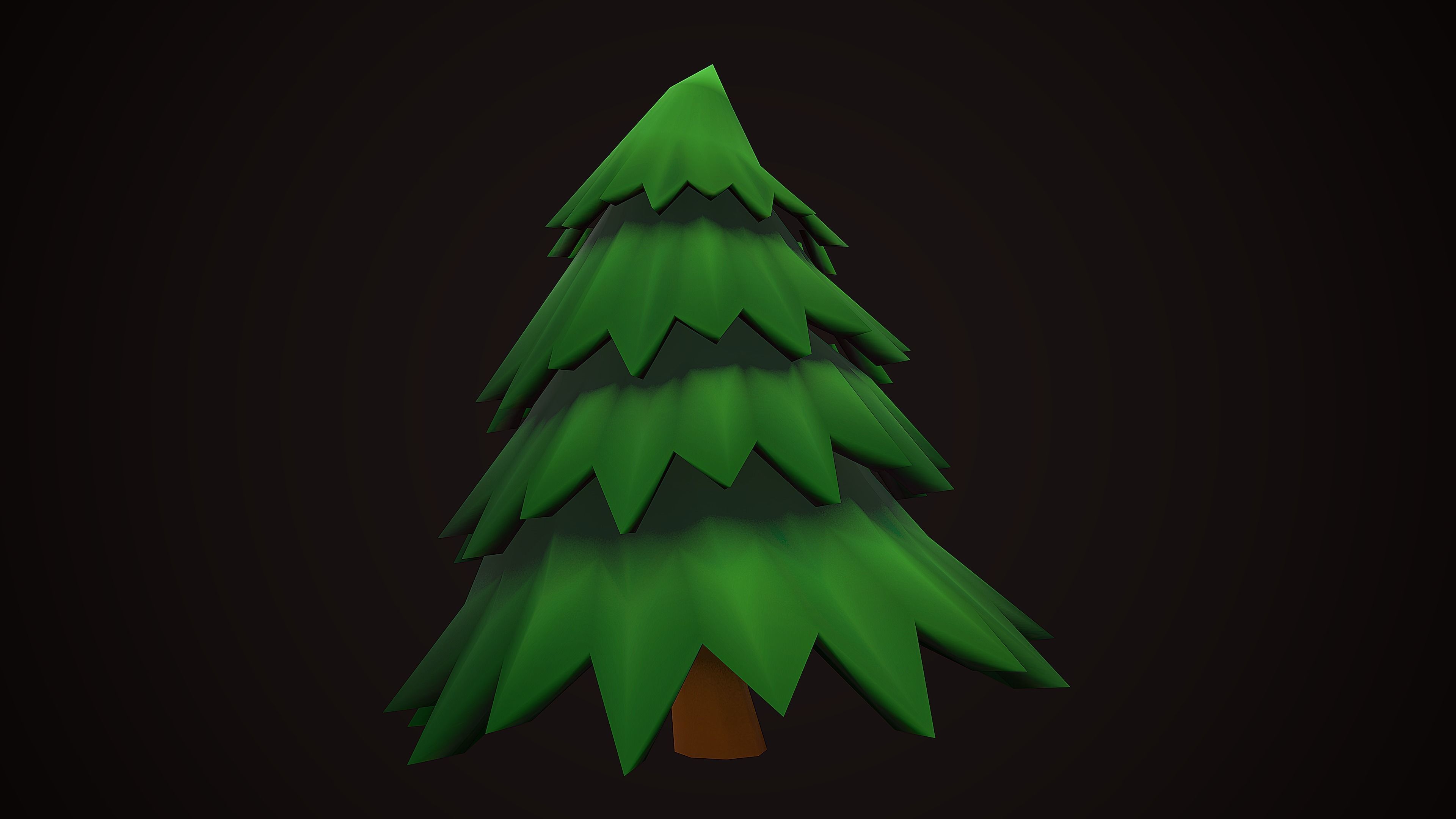 CHRISTMAS PACK DECORATION PROPS - CARTOON STYLIZED 3D Model Collection_27