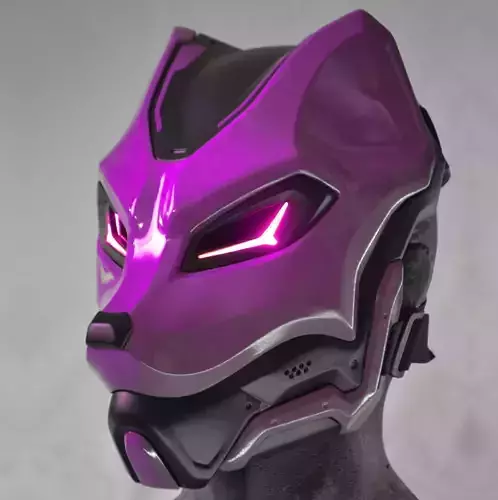 Evo Fox - cosplay mask - digital stl file for 3D-printing 3D print model