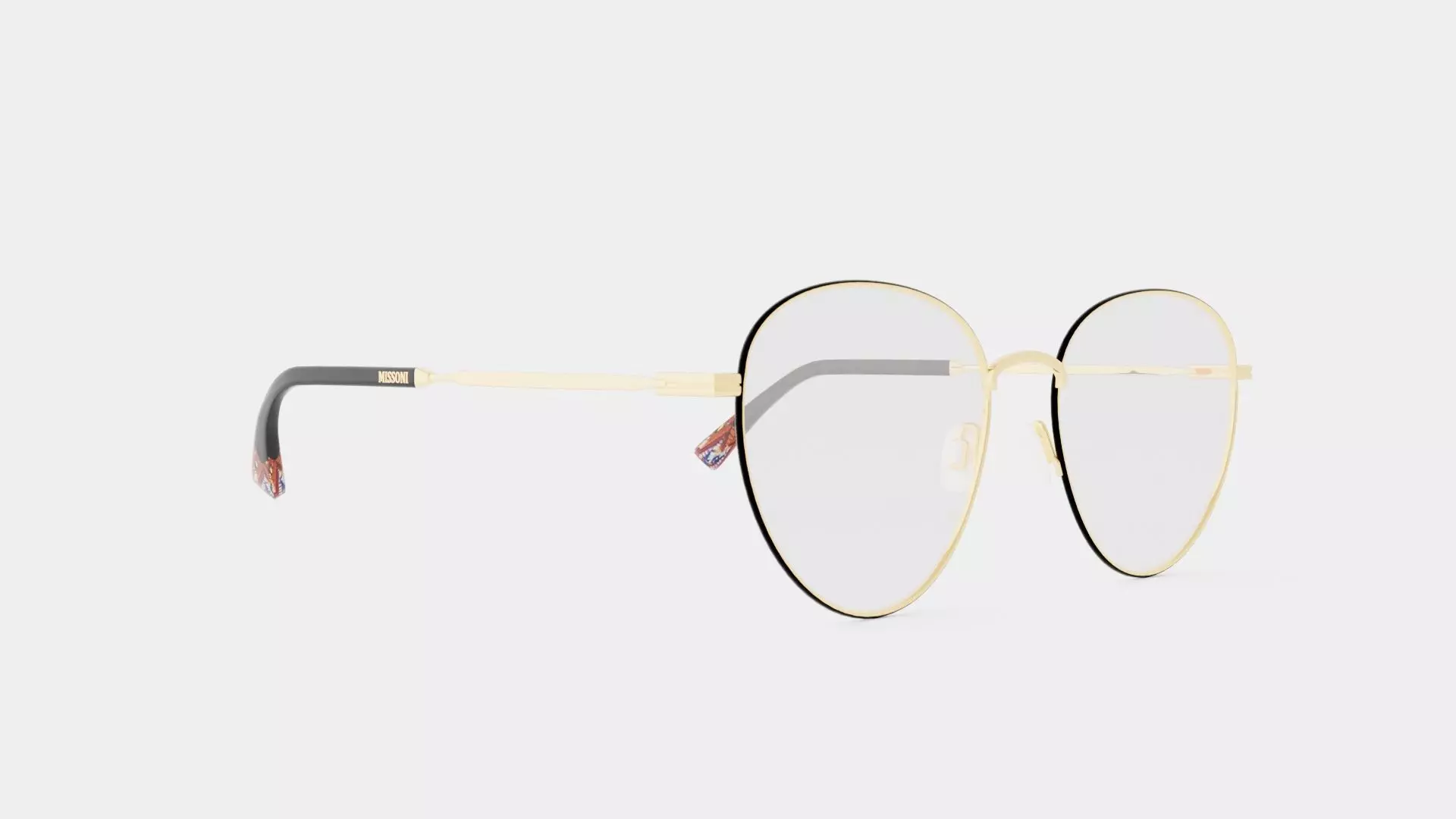 Missoni - MIS 0018 2M2 Glasses Low-poly 3D model_0