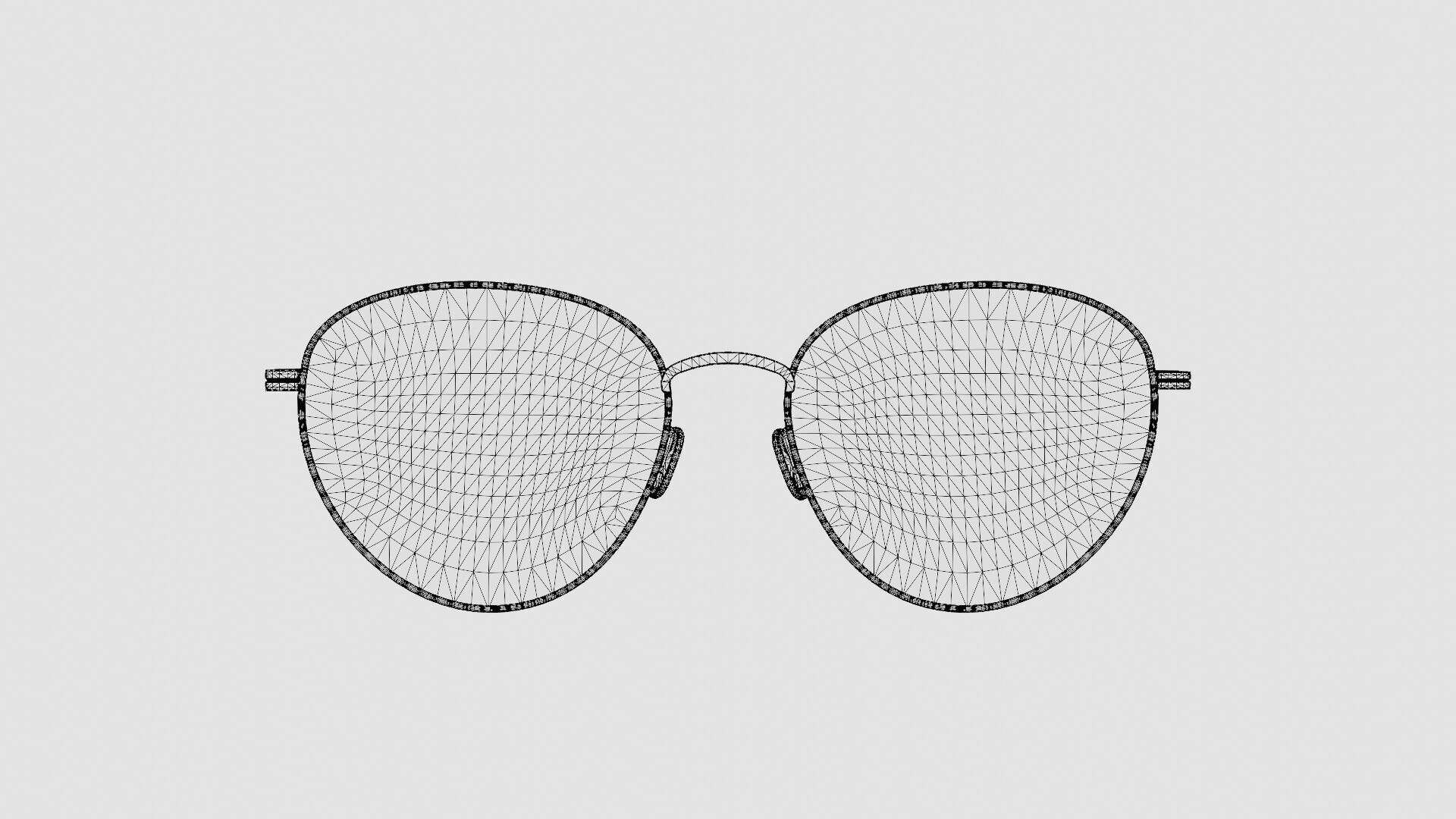 Missoni - MIS 0018 2M2 Glasses Low-poly 3D model_6