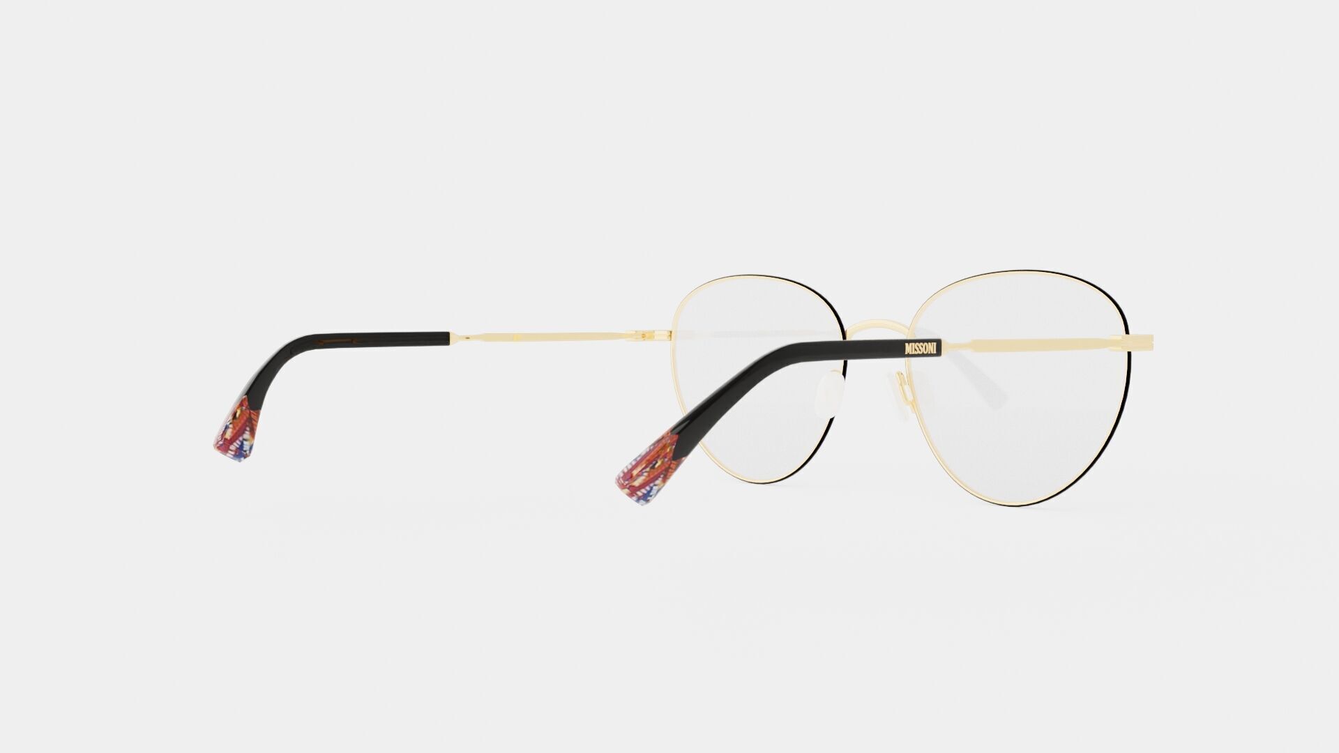 Missoni - MIS 0018 2M2 Glasses Low-poly 3D model_3