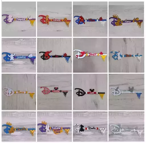 PACK DISNEY KEYS