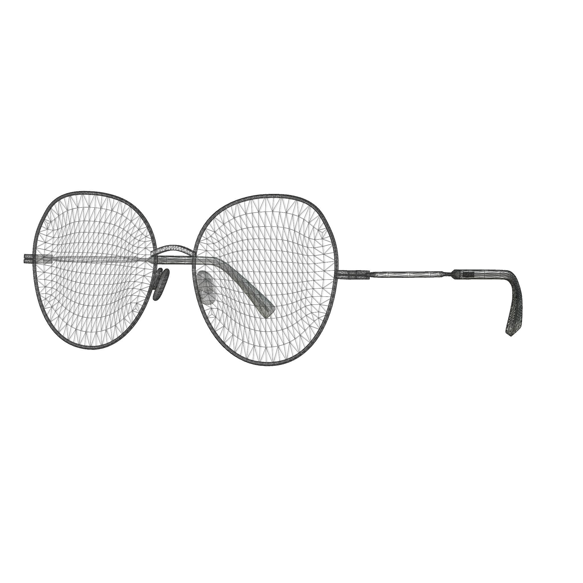 Missoni - MIS 0016 6K3 Glasses Low-poly 3D model_4