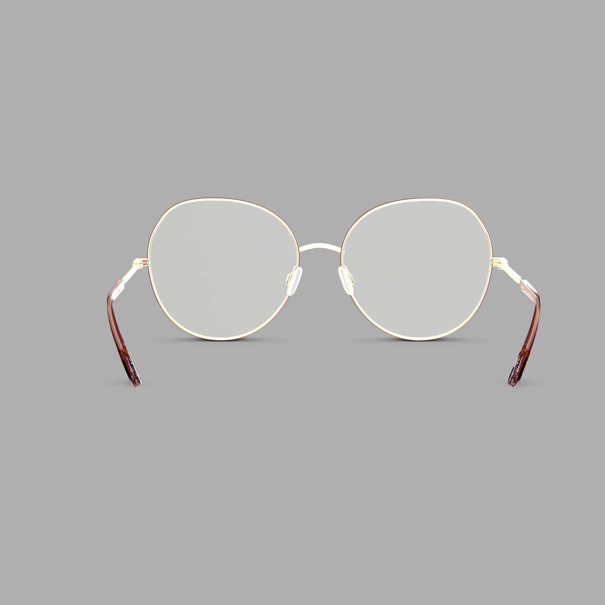 Missoni - MIS 0016 6K3 Glasses Low-poly 3D model_1