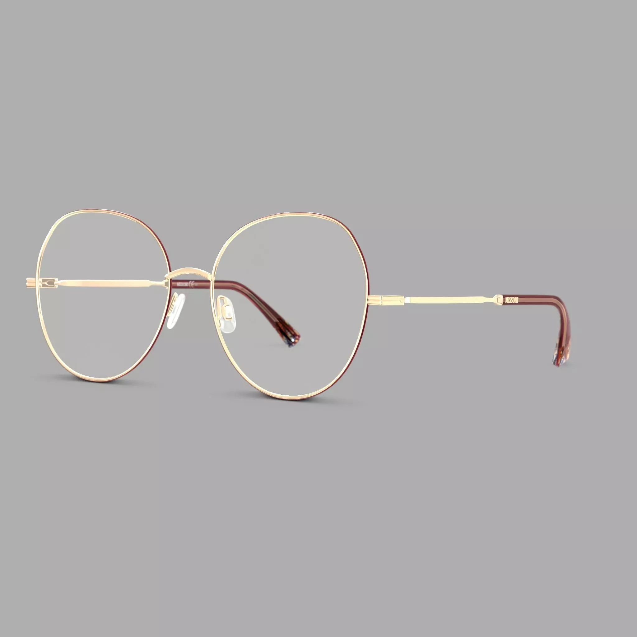 Missoni - MIS 0016 6K3 Glasses Low-poly 3D model_0