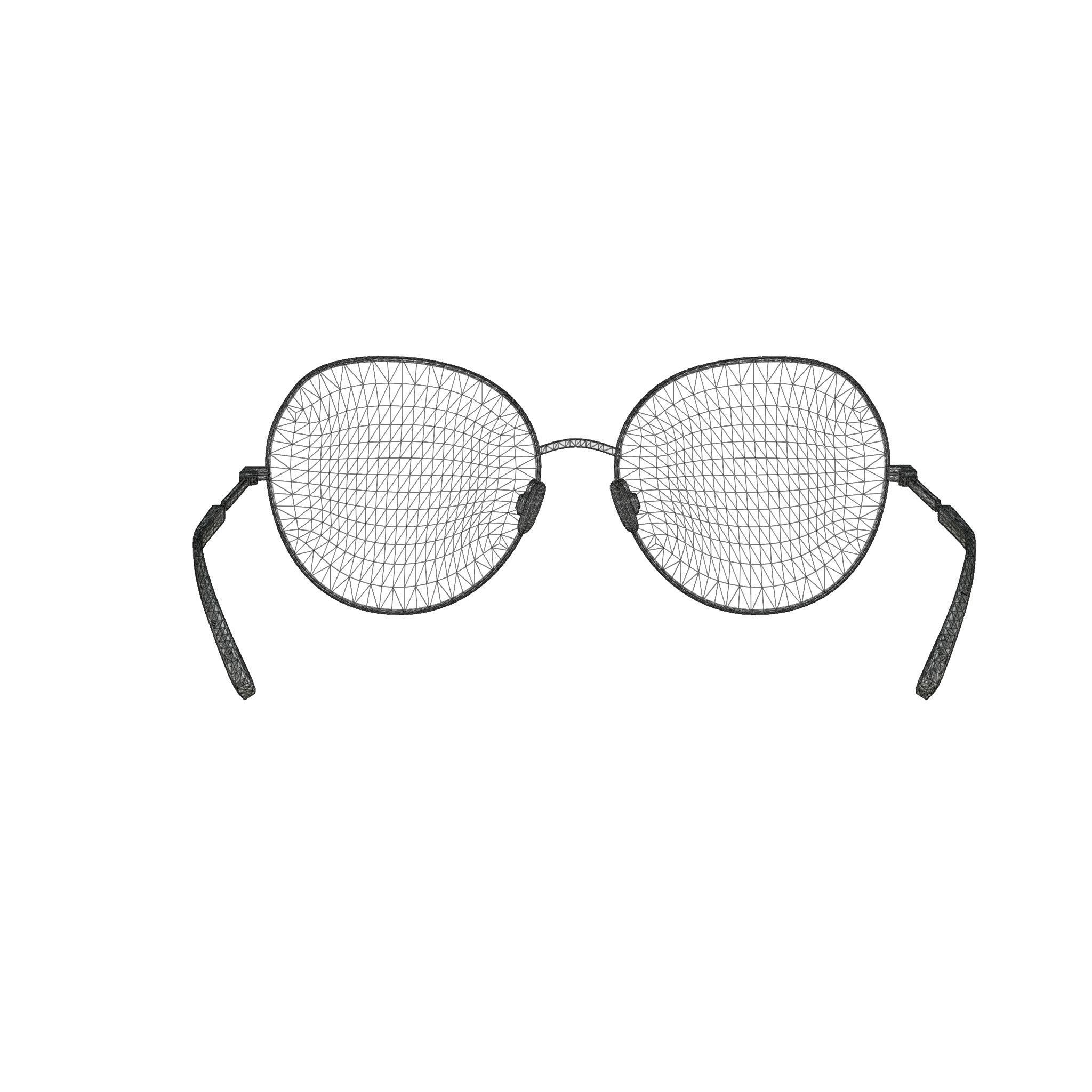 Missoni - MIS 0016 6K3 Glasses Low-poly 3D model_5