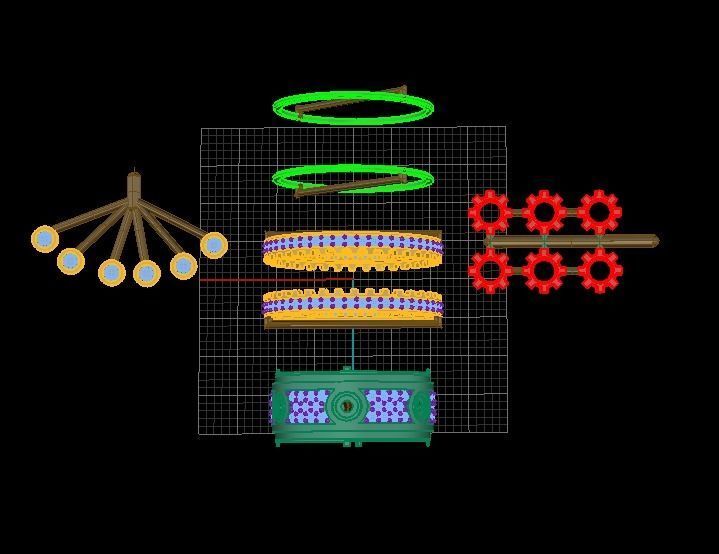 New Design Fashion Mechanical Ring Carving  3D print model_3