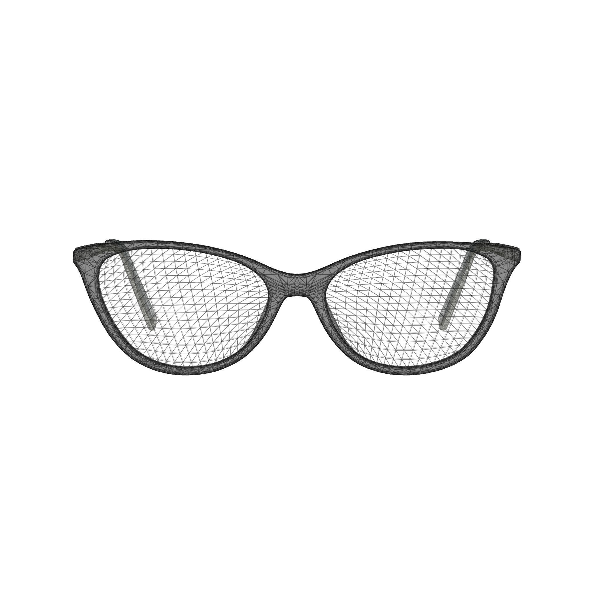 M Missoni - MMI 0017 807 Glasses Low-poly 3D model_6