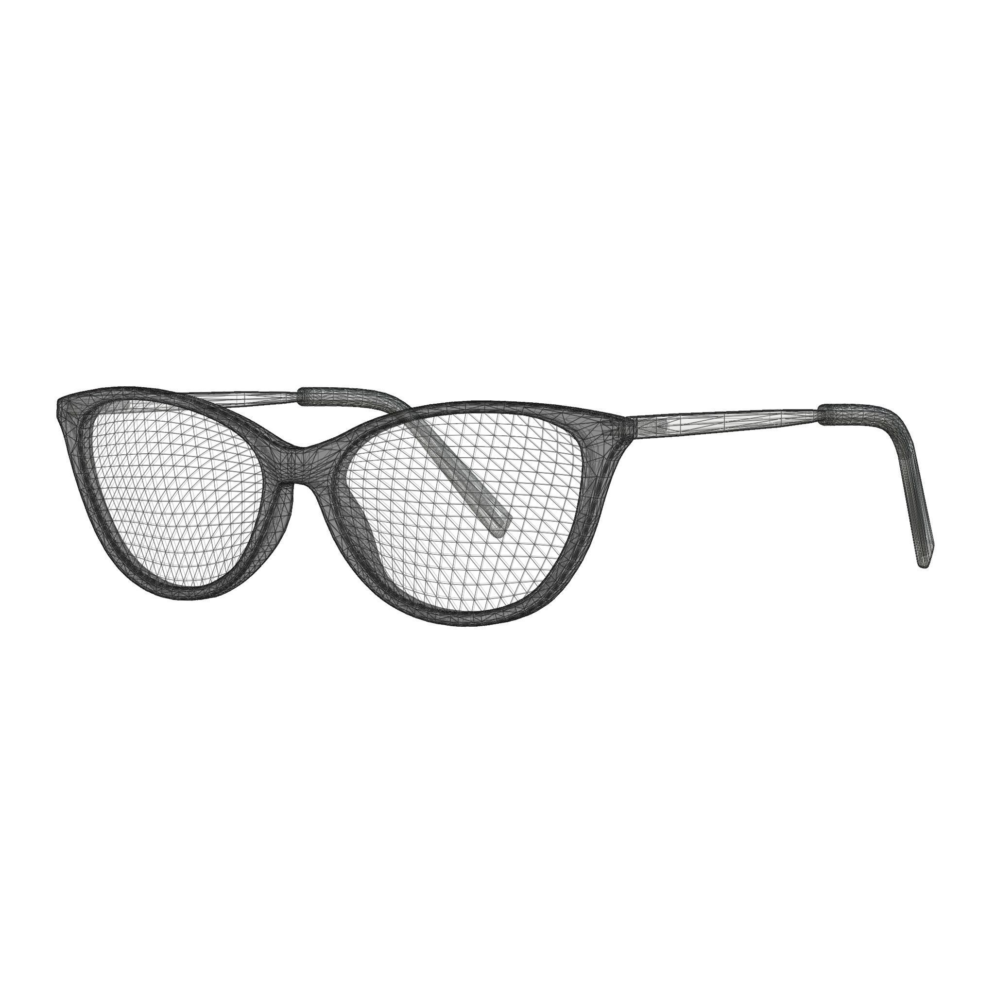 M Missoni - MMI 0017 807 Glasses Low-poly 3D model_7