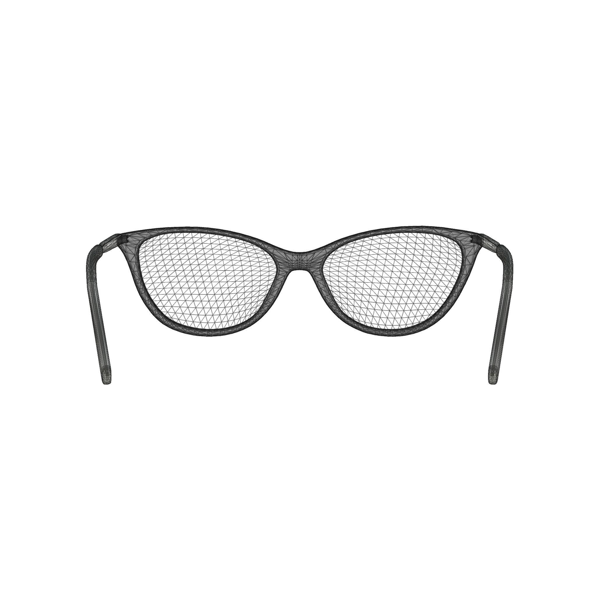 M Missoni - MMI 0017 807 Glasses Low-poly 3D model_9