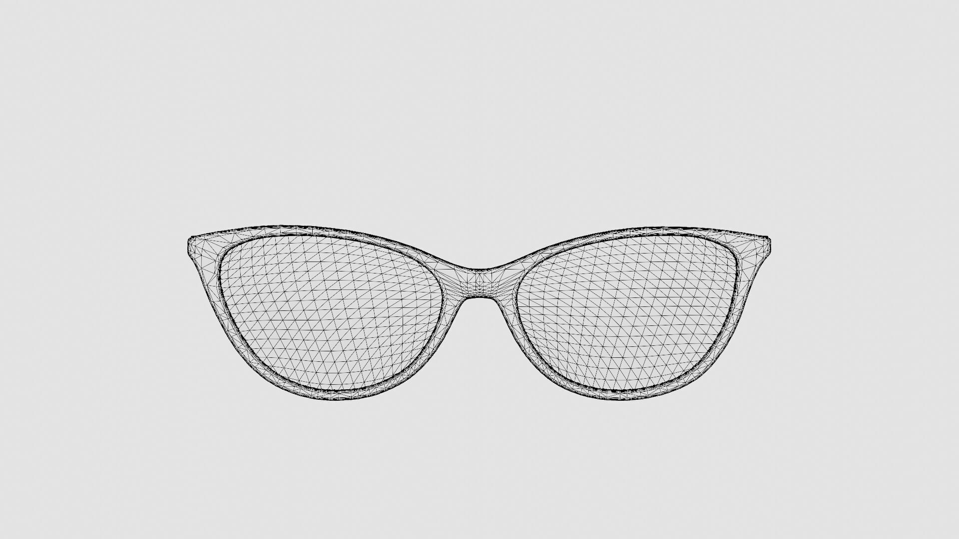 M Missoni - MMI 0017 3LG Glasses Low-poly 3D model_6