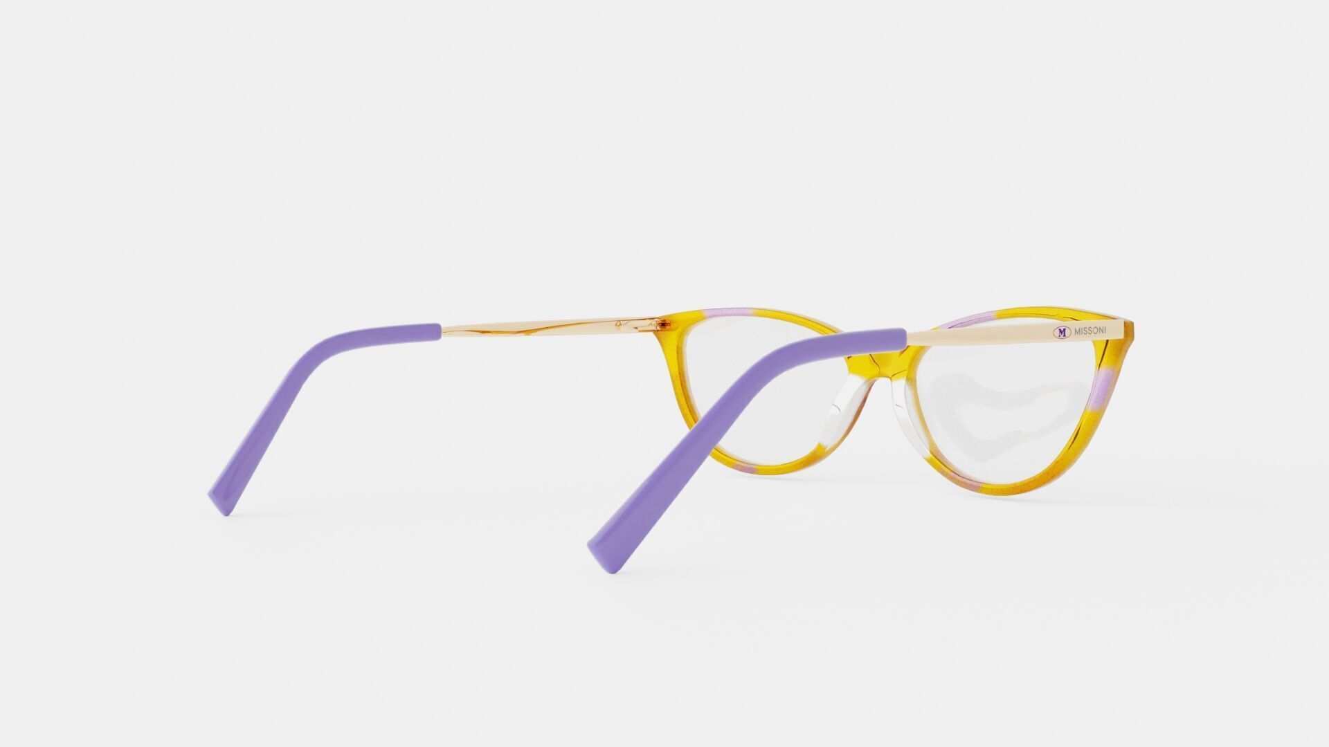 M Missoni - MMI 0017 3IF Glasses Low-poly 3D model_3
