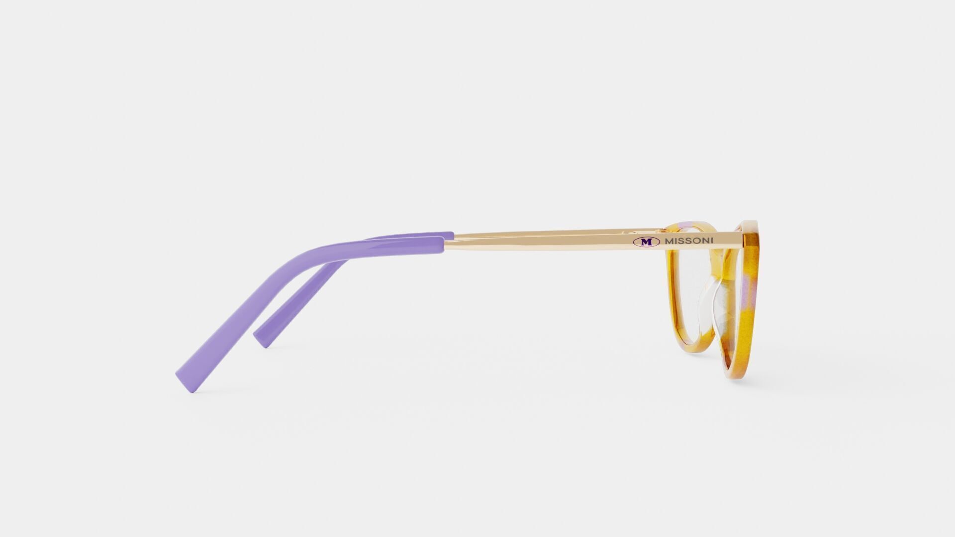 M Missoni - MMI 0017 3IF Glasses Low-poly 3D model_2