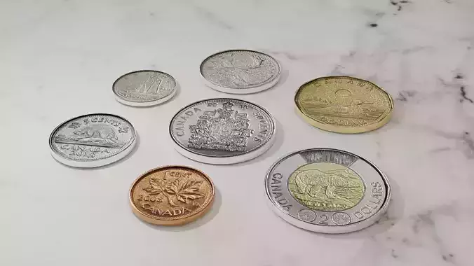 Canadian CAD Coins