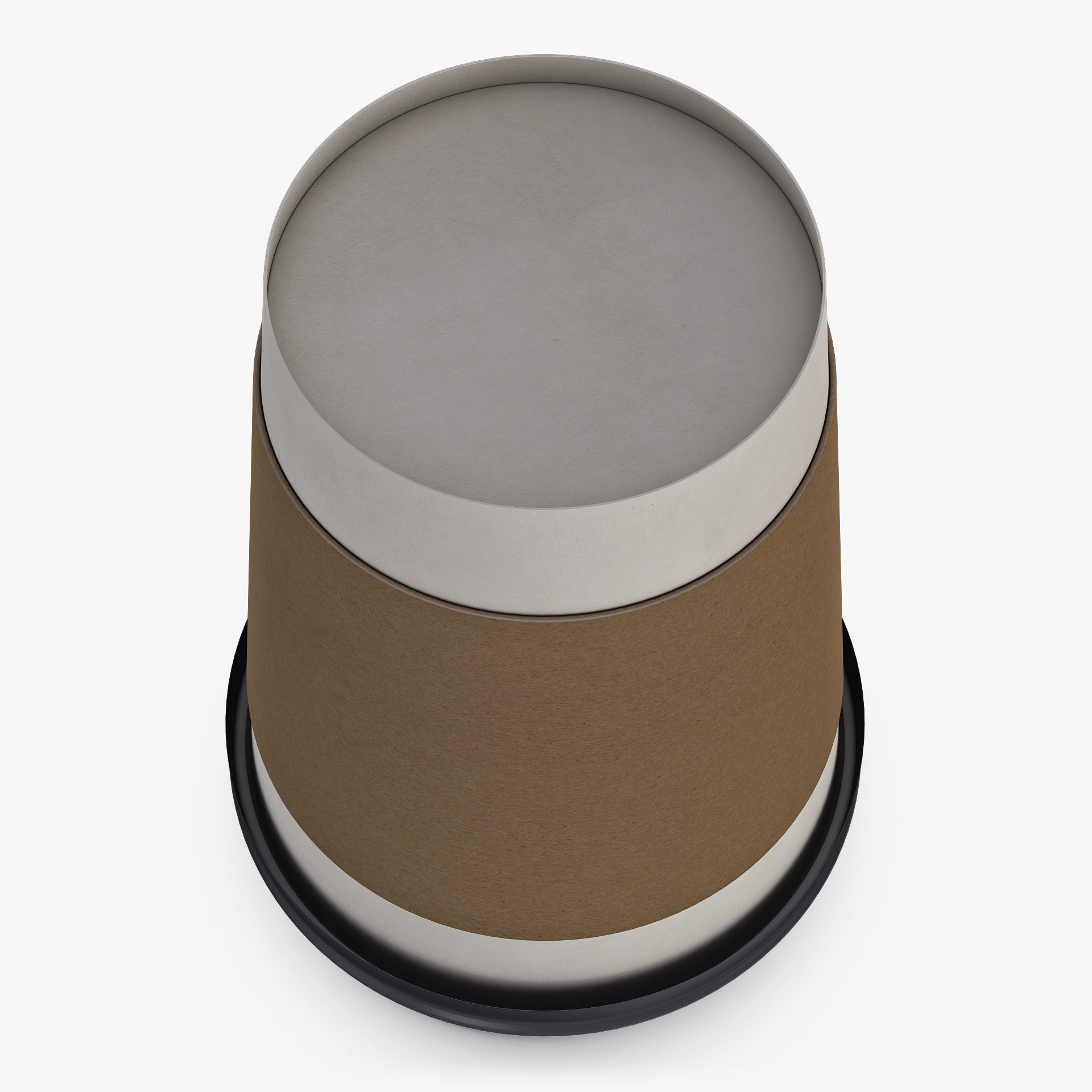 Paper Coffee Cup 12oz 360ml v 1 3D model_3