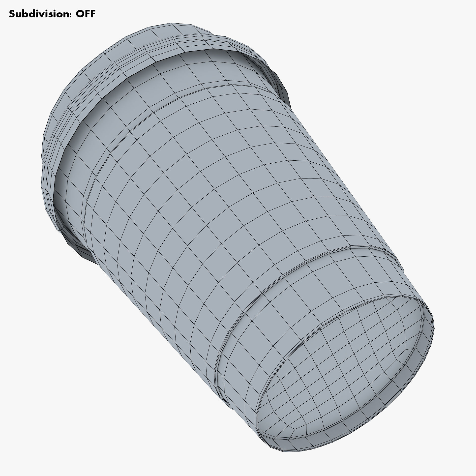 Paper Coffee Cup 12oz 360ml v 1 3D model_19