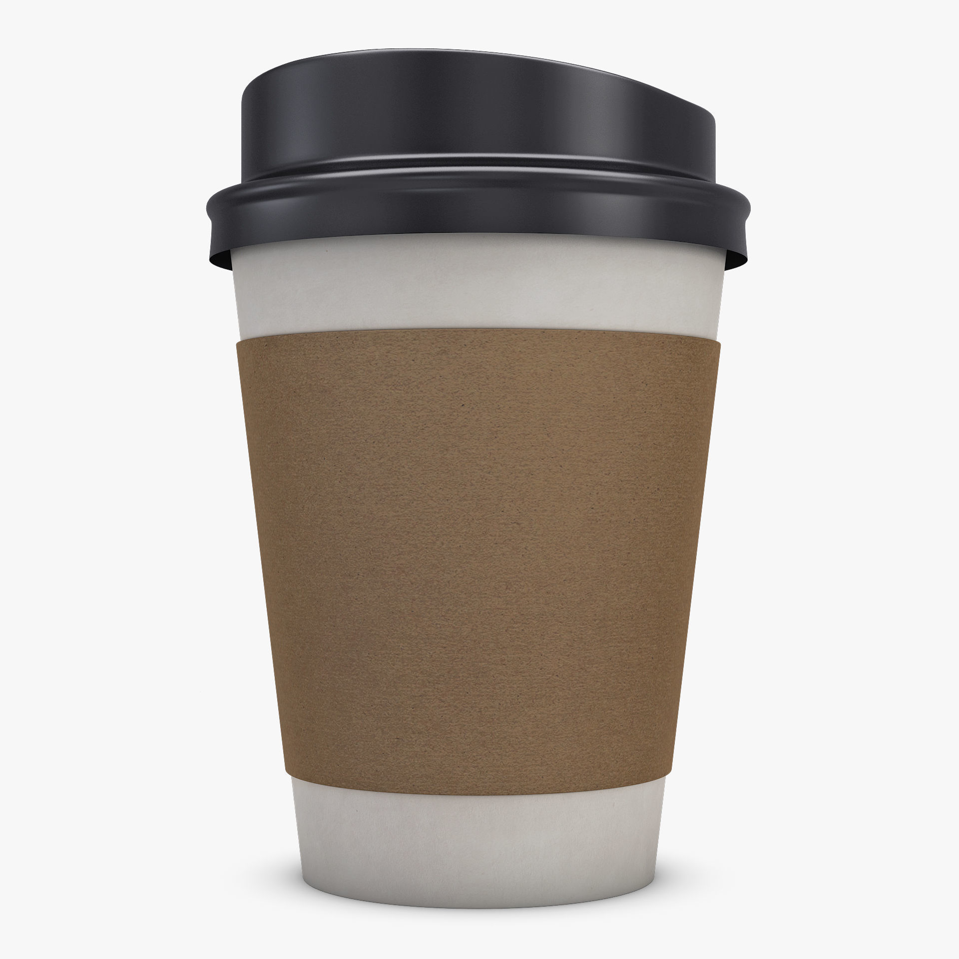Paper Coffee Cup 12oz 360ml v 1 3D model_1