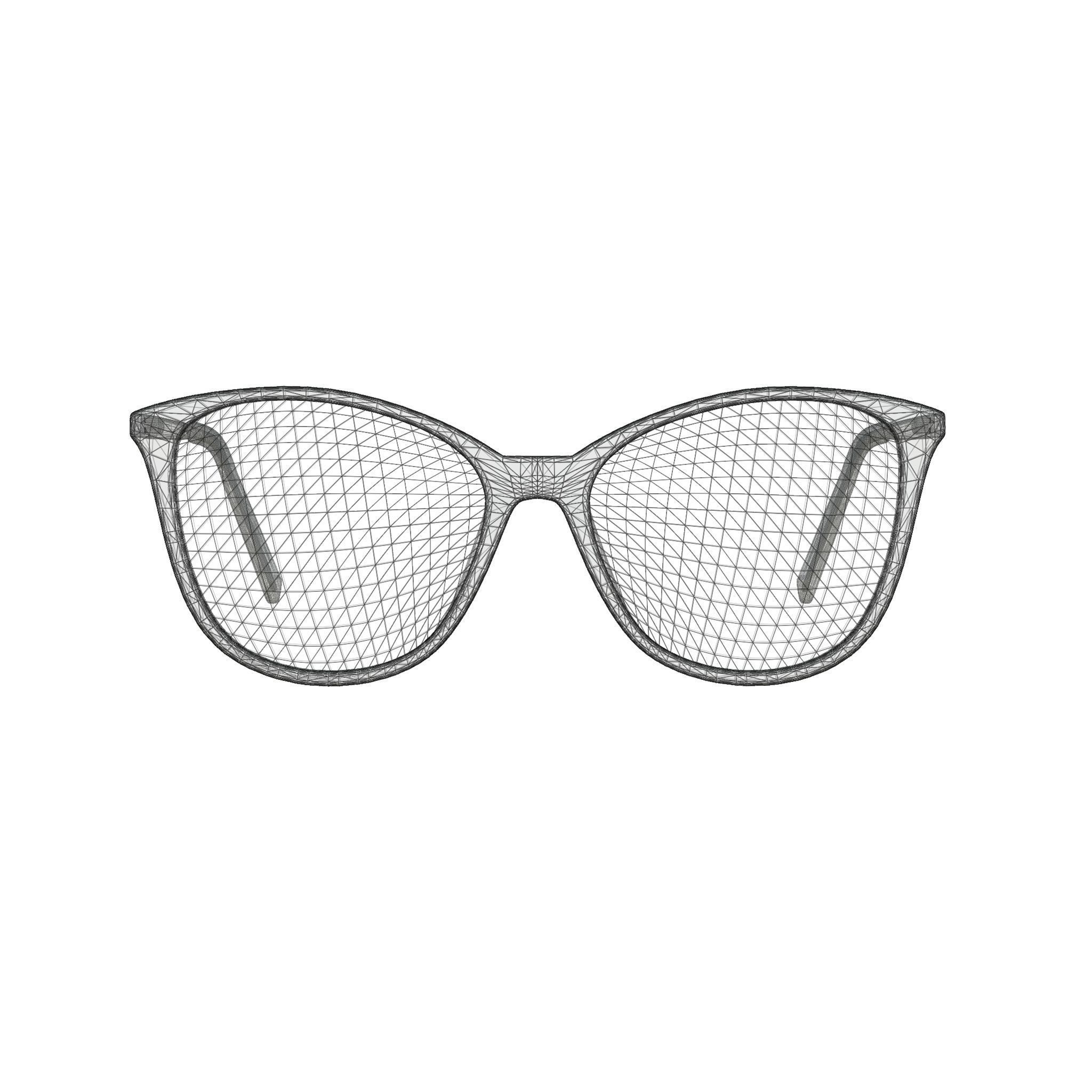 M Missoni - MMI 0016 3IF Glasses Low-poly 3D model_6