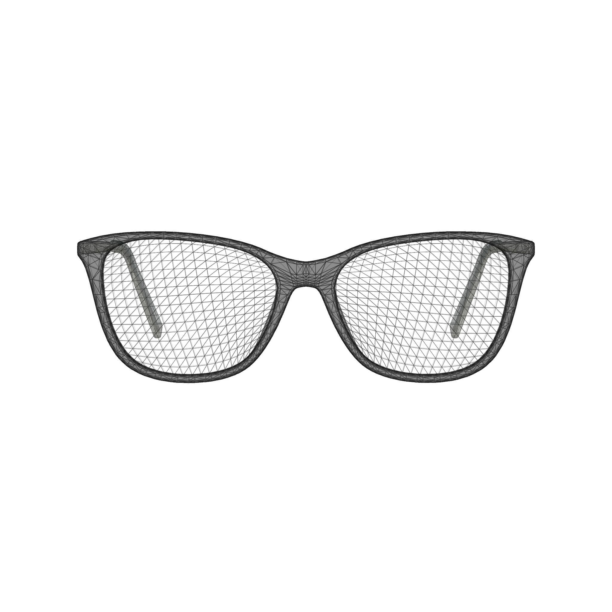 M Missoni - MMI 0015 807 Glasses Low-poly 3D model_6