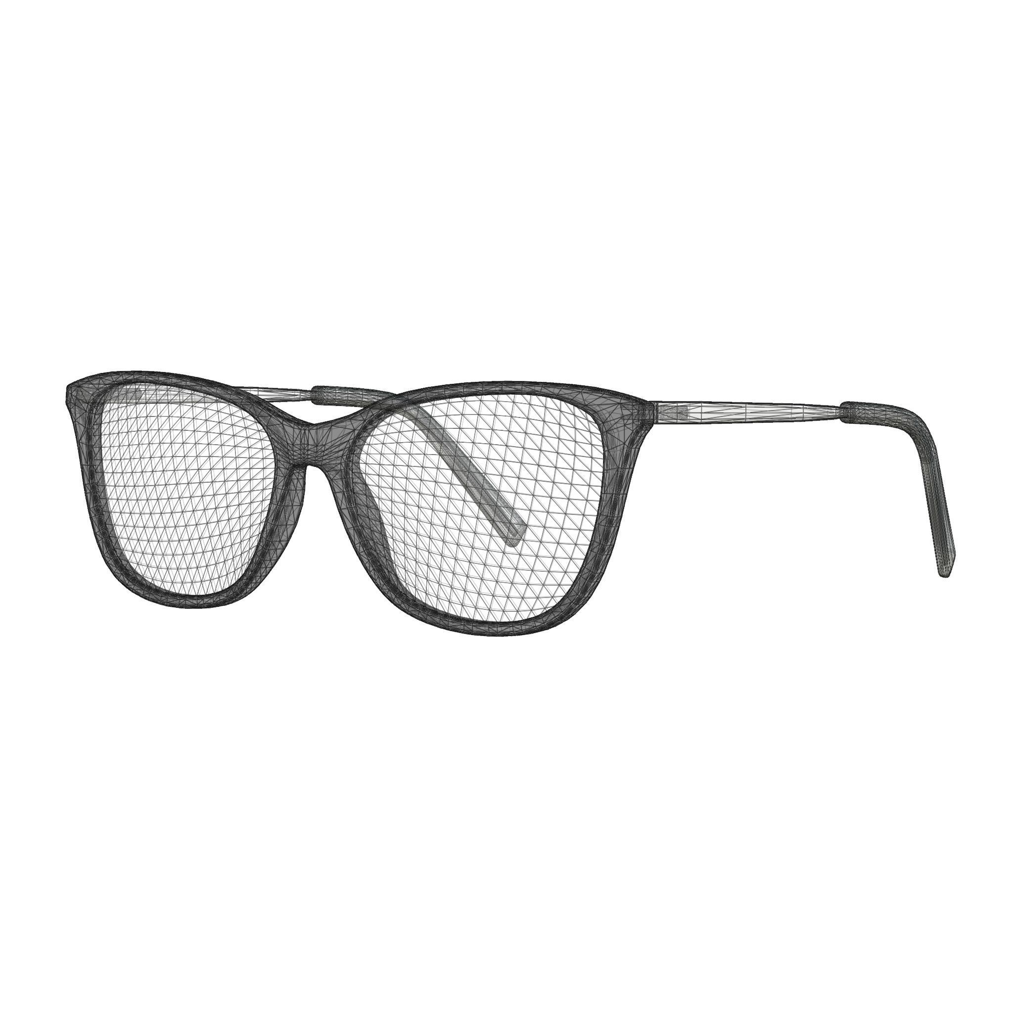 M Missoni - MMI 0015 807 Glasses Low-poly 3D model_4