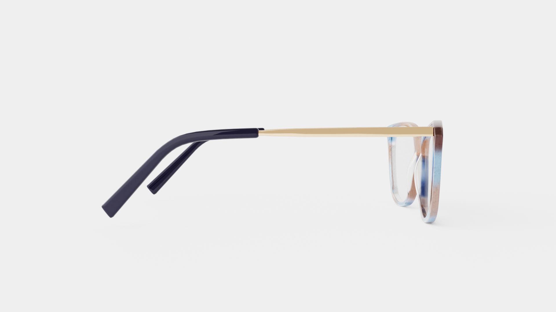 M Missoni - MMI 0015 3LG Glasses Low-poly 3D model_2