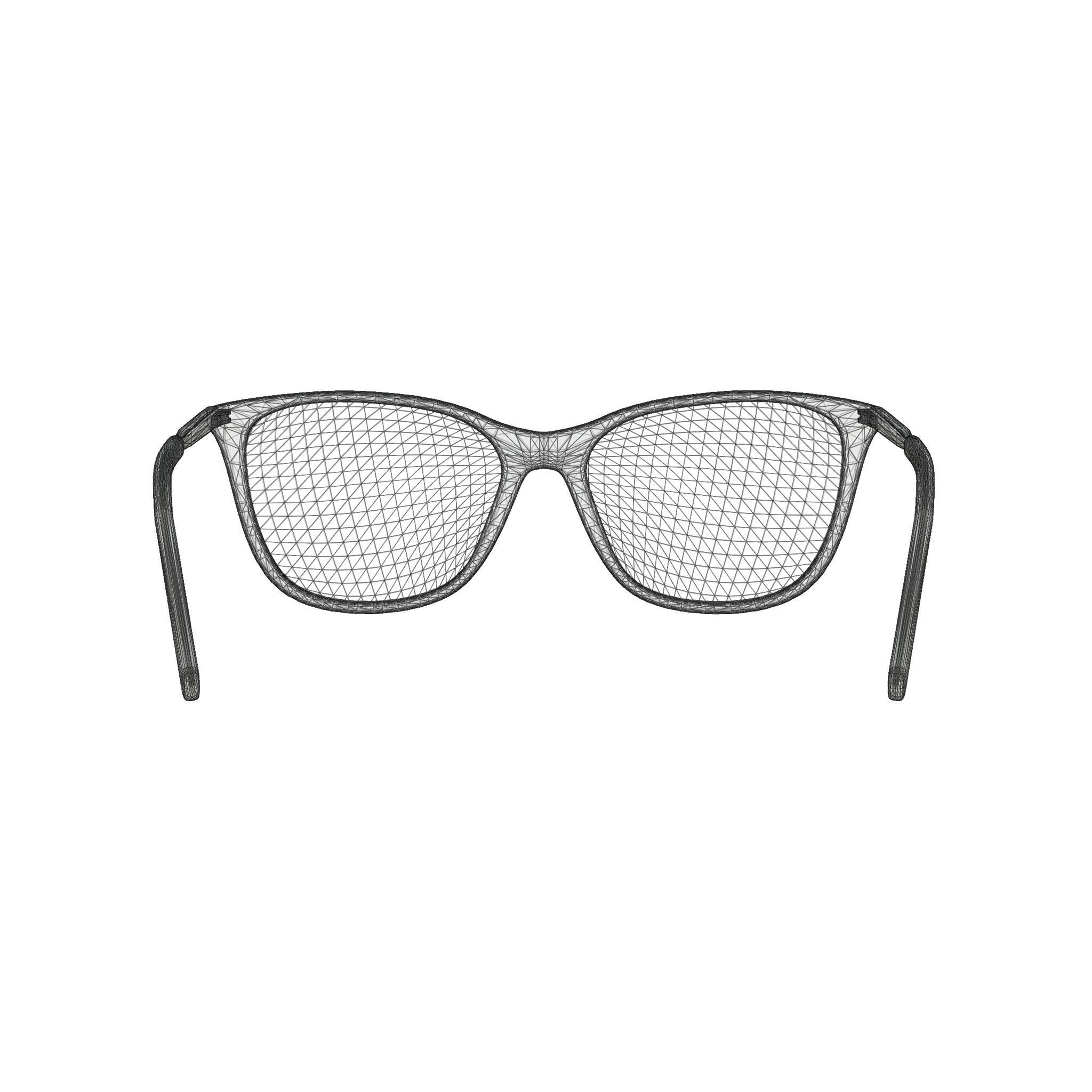 M Missoni - MMI 0015 3LG Glasses Low-poly 3D model_9