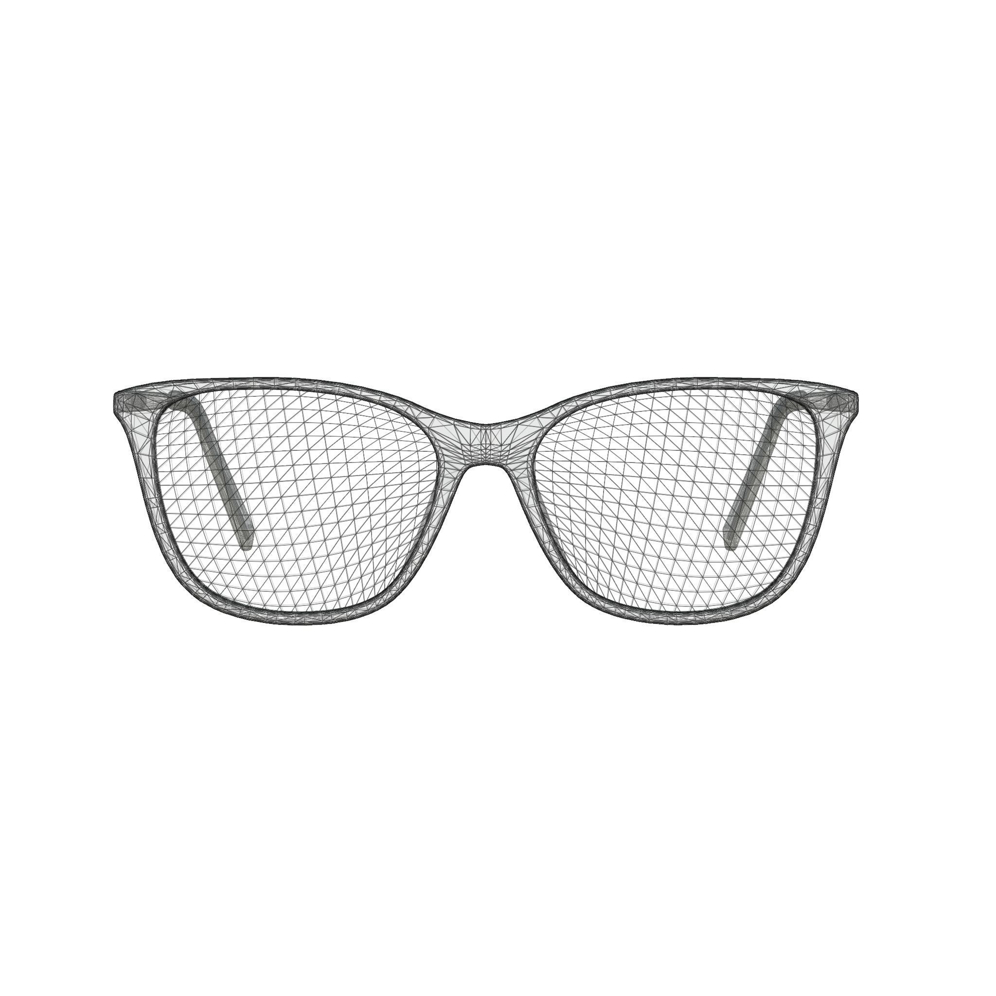 M Missoni - MMI 0015 3IF Glasses Low-poly 3D model_6