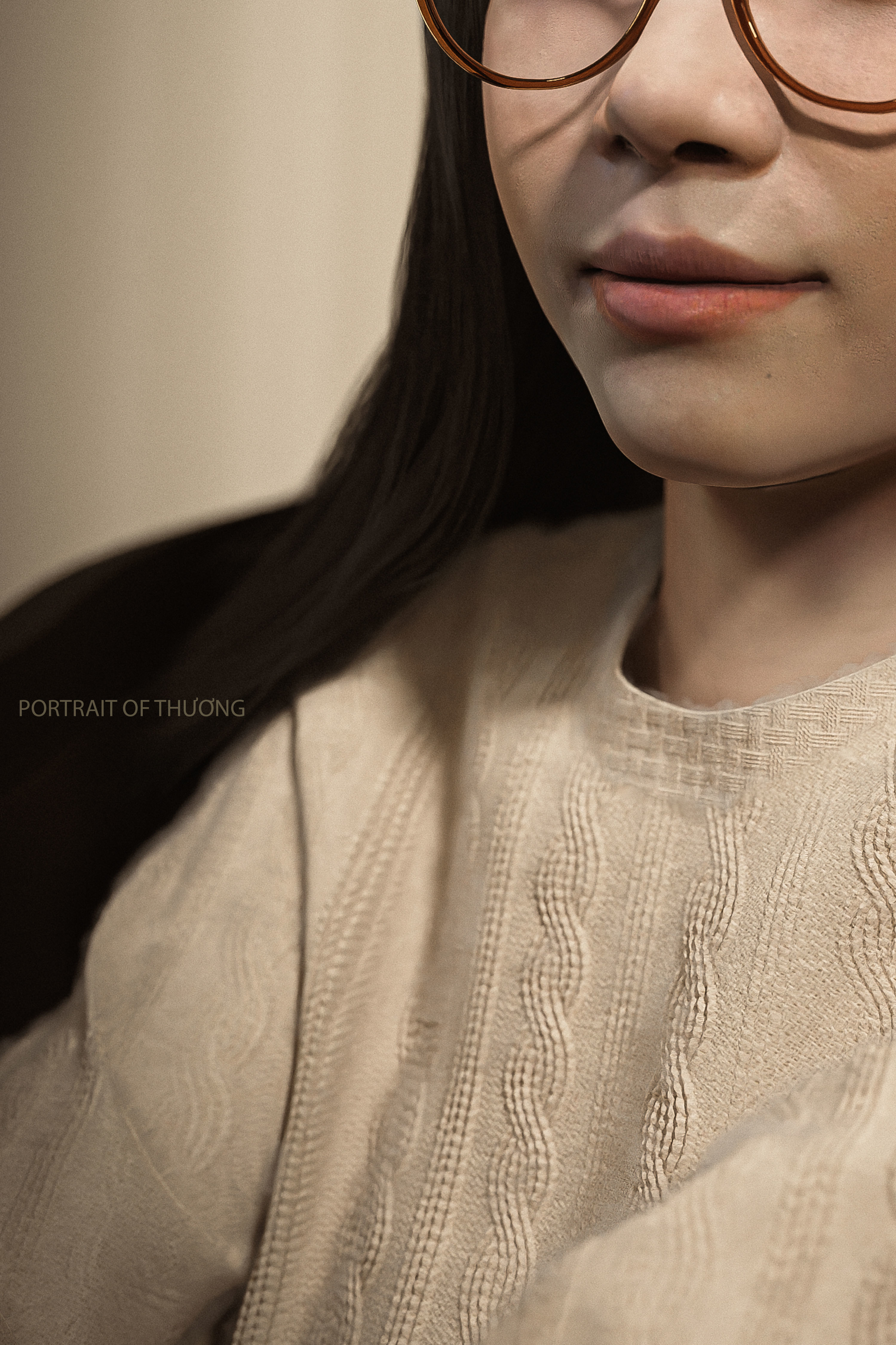 potrait of female 3D model_3