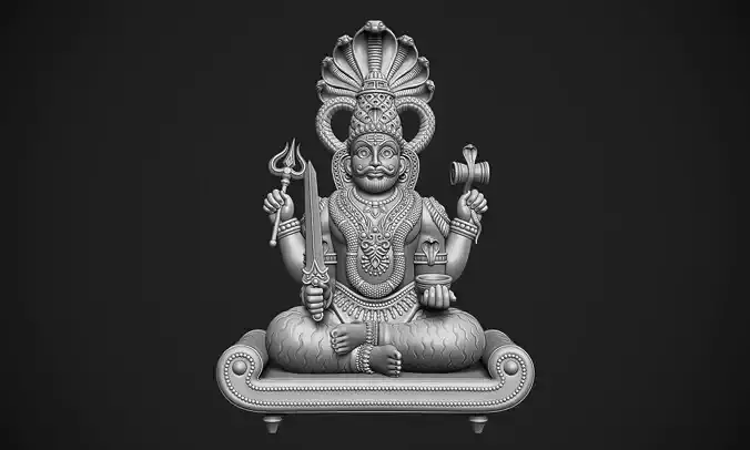 Mallanaswamy statue of lord ganesha