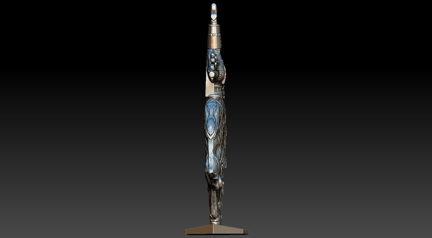 EQUESTRIAN KNIGHT 2 3D print model_24