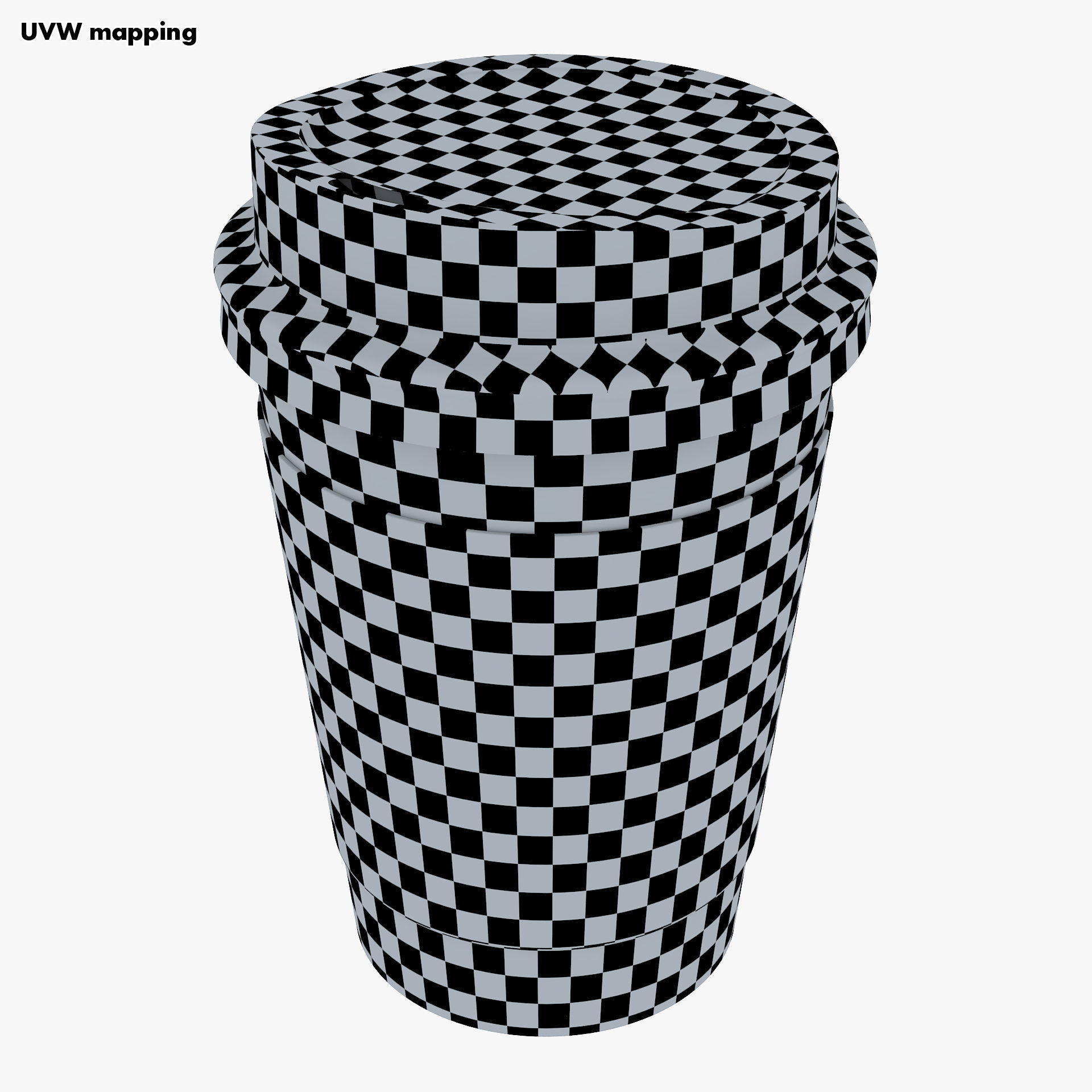 Paper Coffee Cup 8ozU 240ml v 1 3D model_24