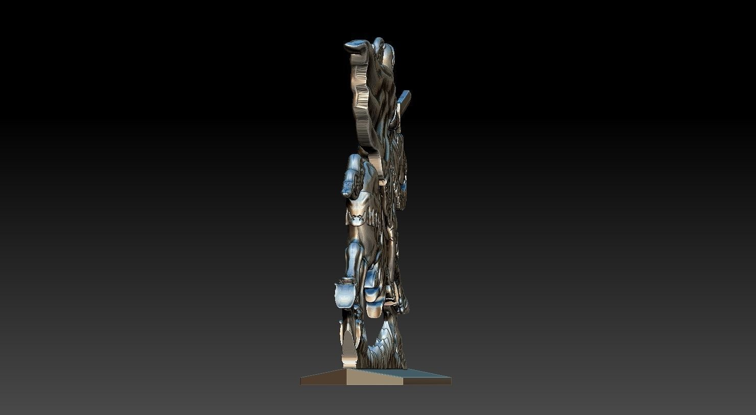 EQUESTRIAN KNIGHT 3 3D print model_3