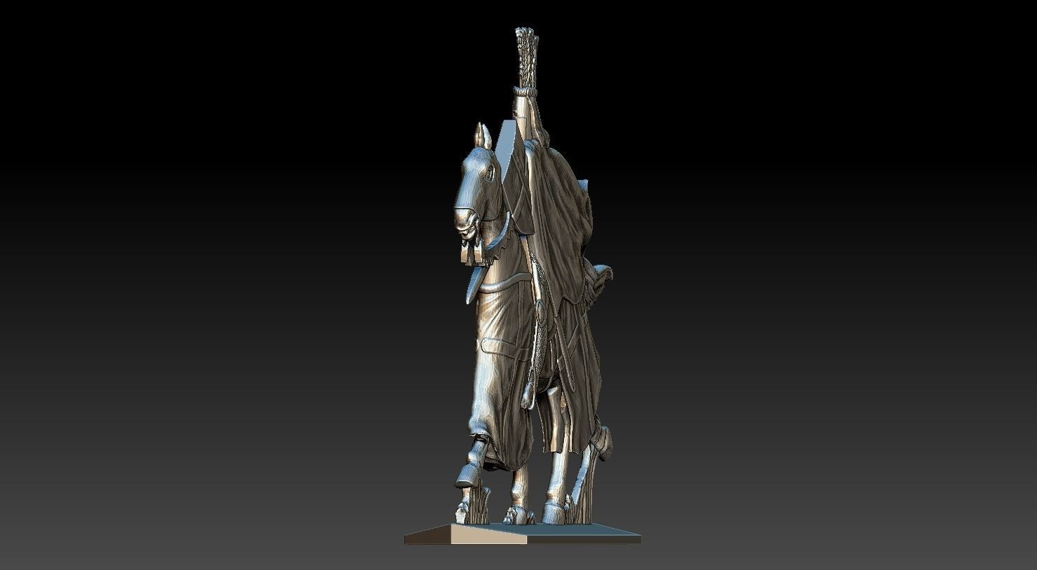 EQUESTRIAN KNIGHT 4 3D print model_27