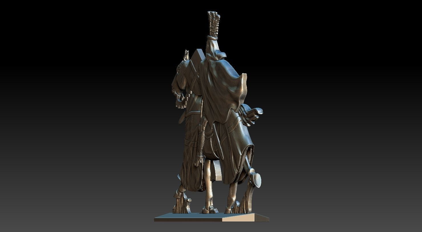 EQUESTRIAN KNIGHT 4 3D print model_10