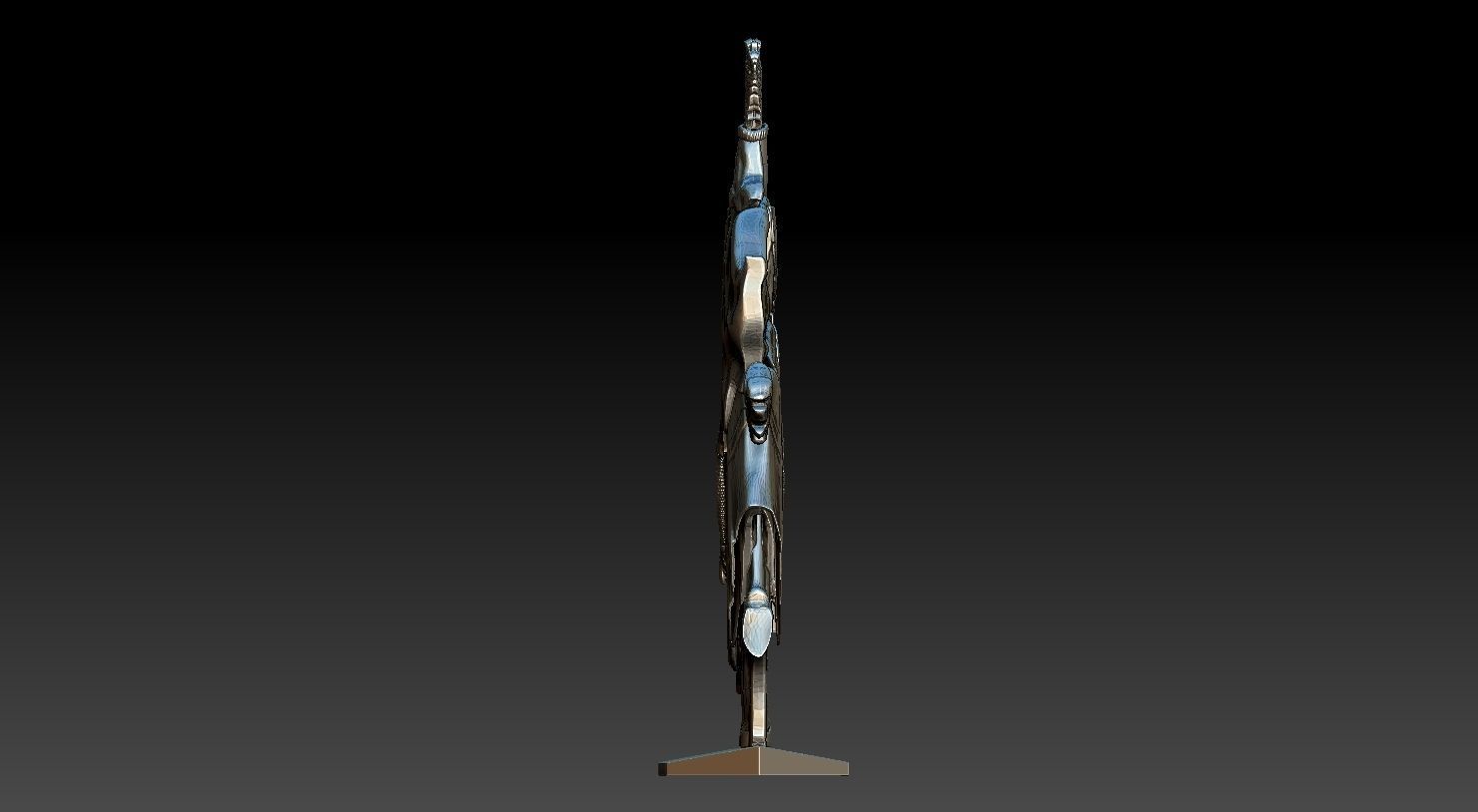 EQUESTRIAN KNIGHT 4 3D print model_12