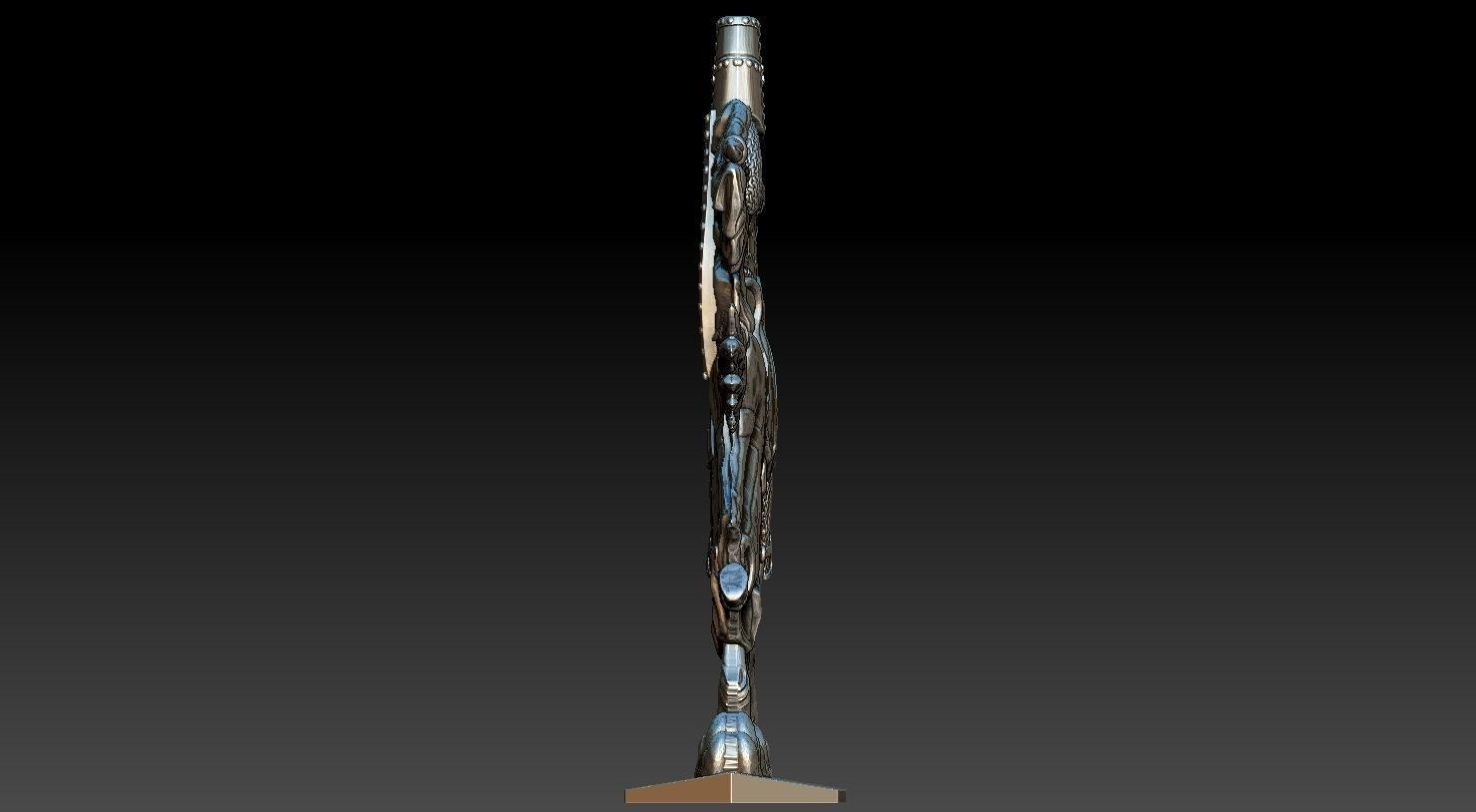 EQUESTRIAN KNIGHT 5 3D print model_11