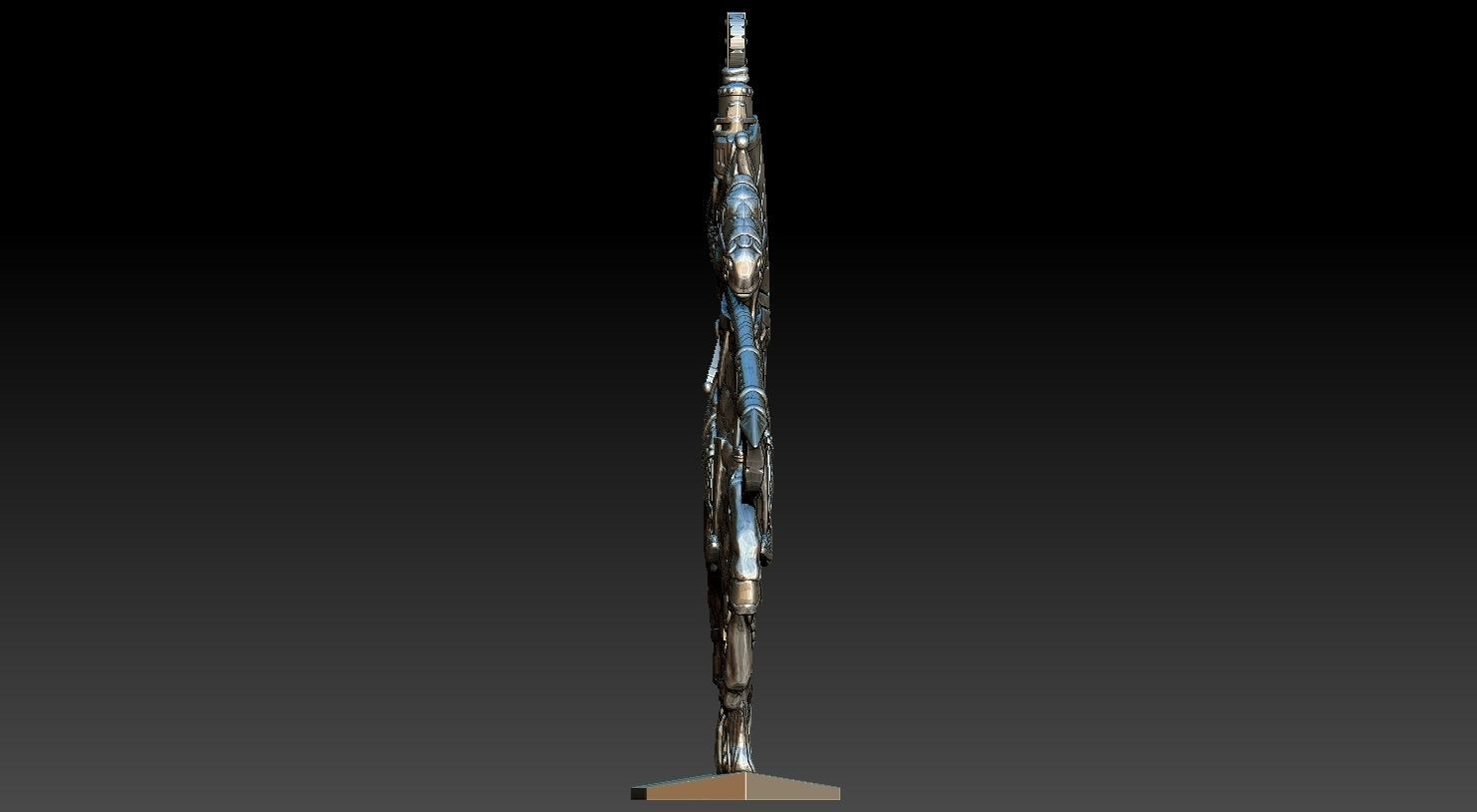 EQUESTRIAN KNIGHT 6 3D print model_23