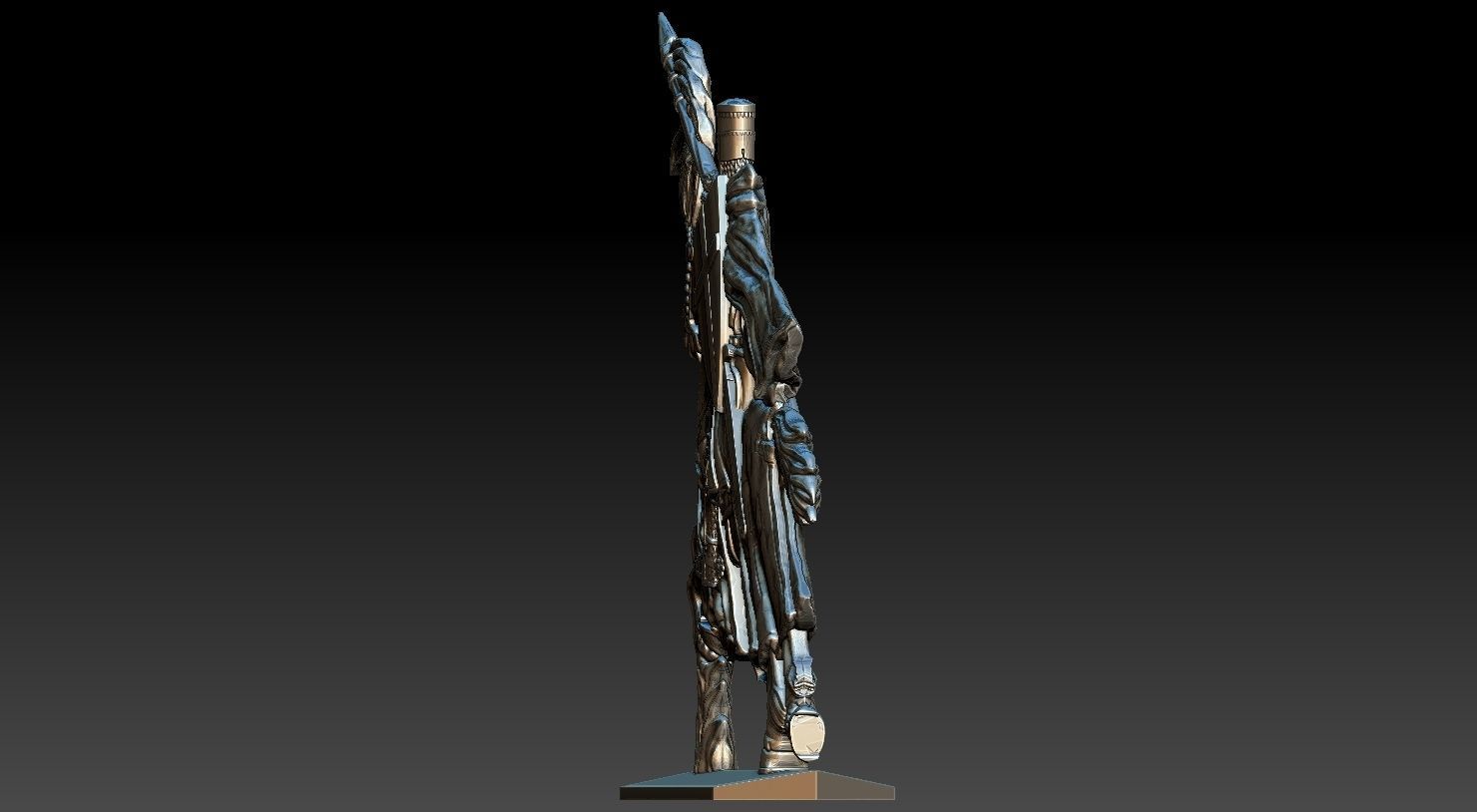 EQUESTRIAN KNIGHT 10 3D print model_8