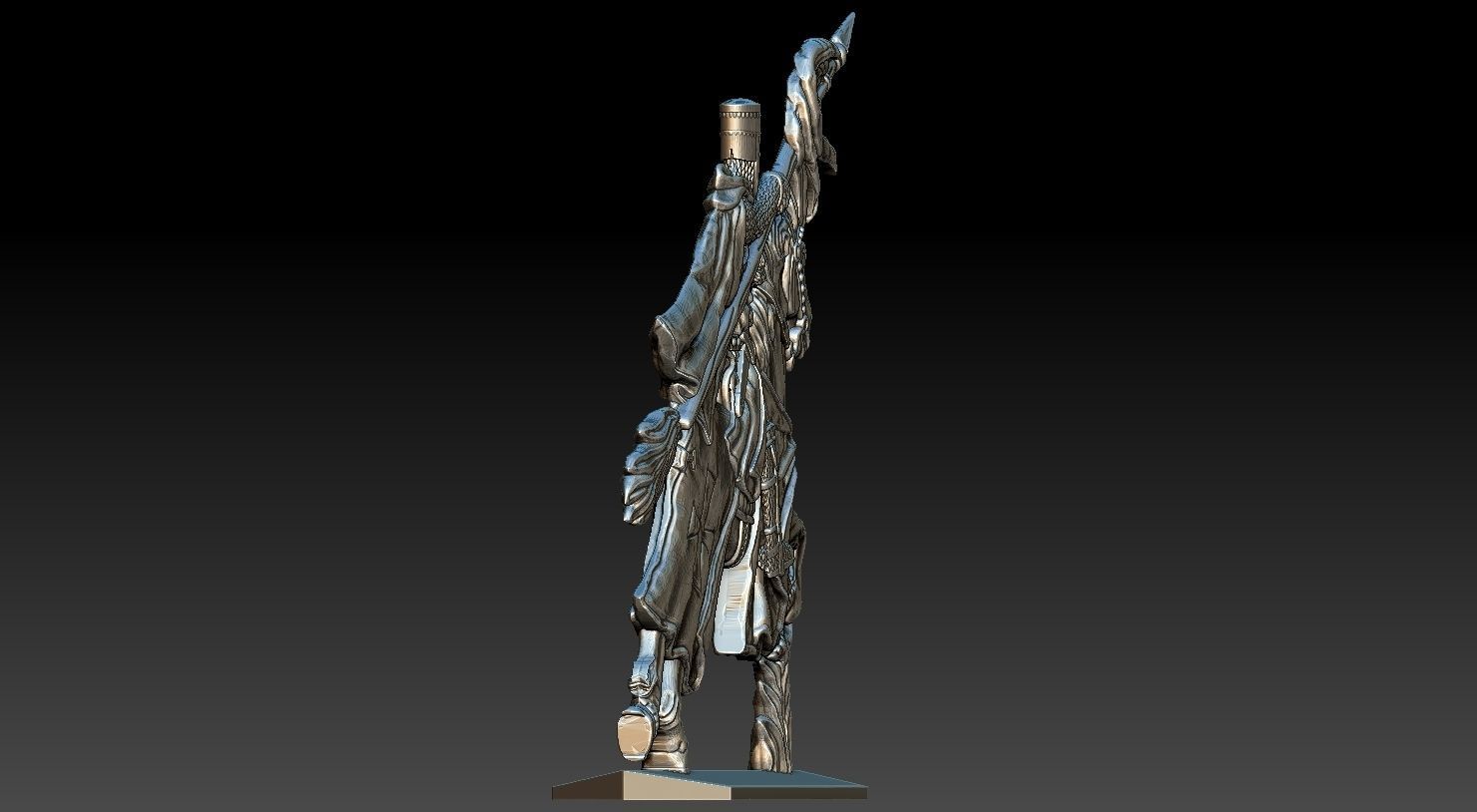 EQUESTRIAN KNIGHT 10 3D print model_10
