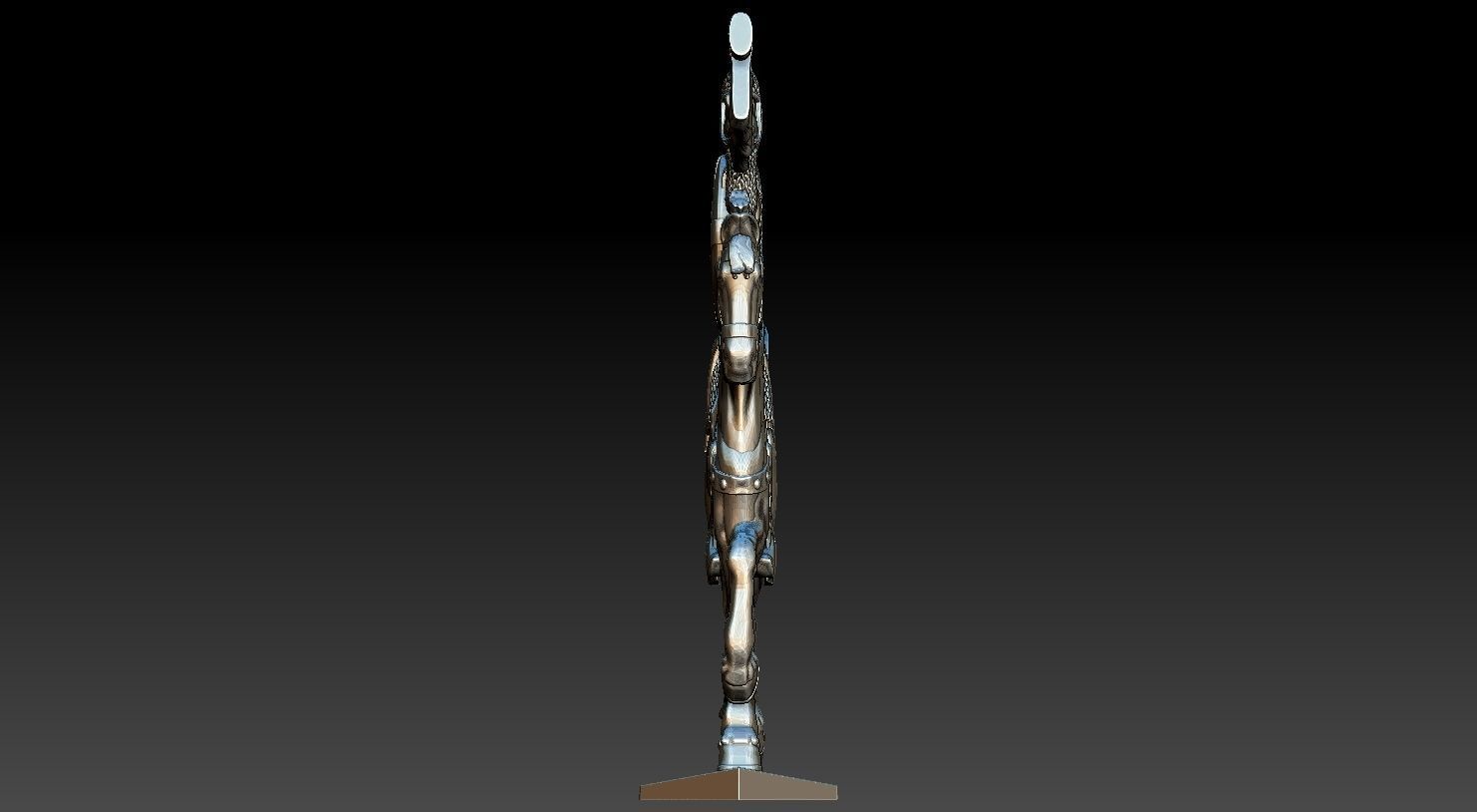 EQUESTRIAN KNIGHT 12 3D print model_9