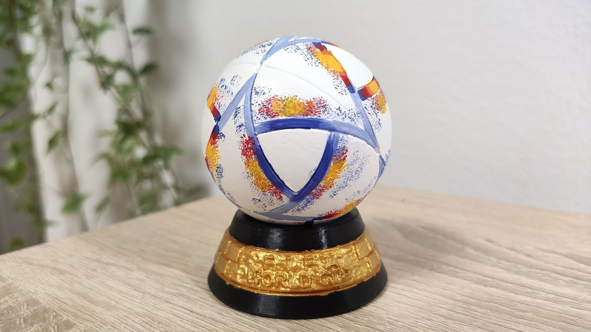 Al Rihla Cup - Croatia version - ball and base 3D print model_5
