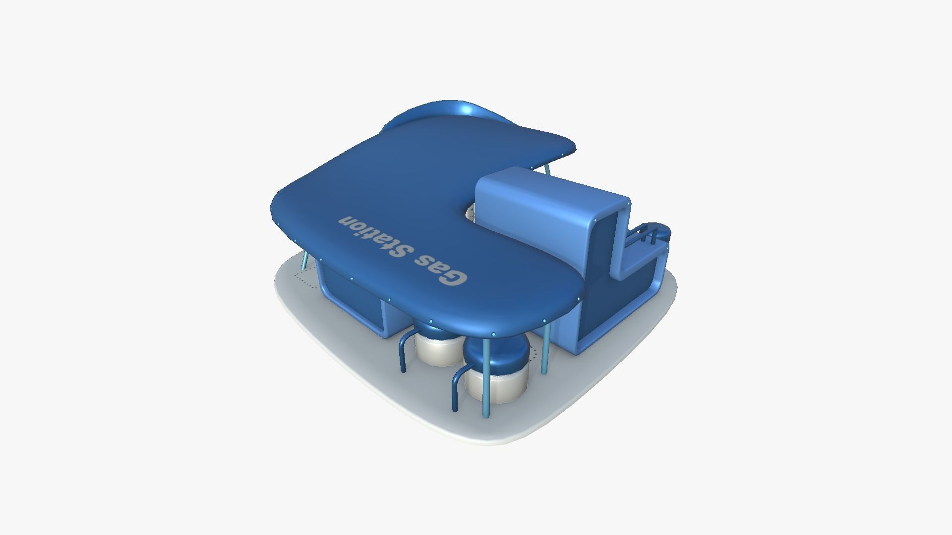 10 Sci Fi Buildings Collection C - Blue - Exterior Design _29