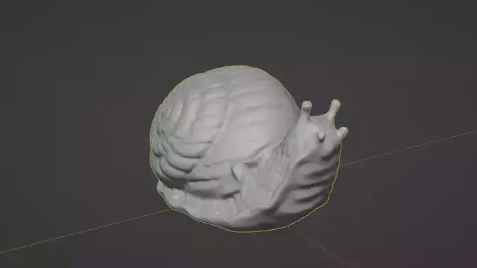 Snail 3D print model