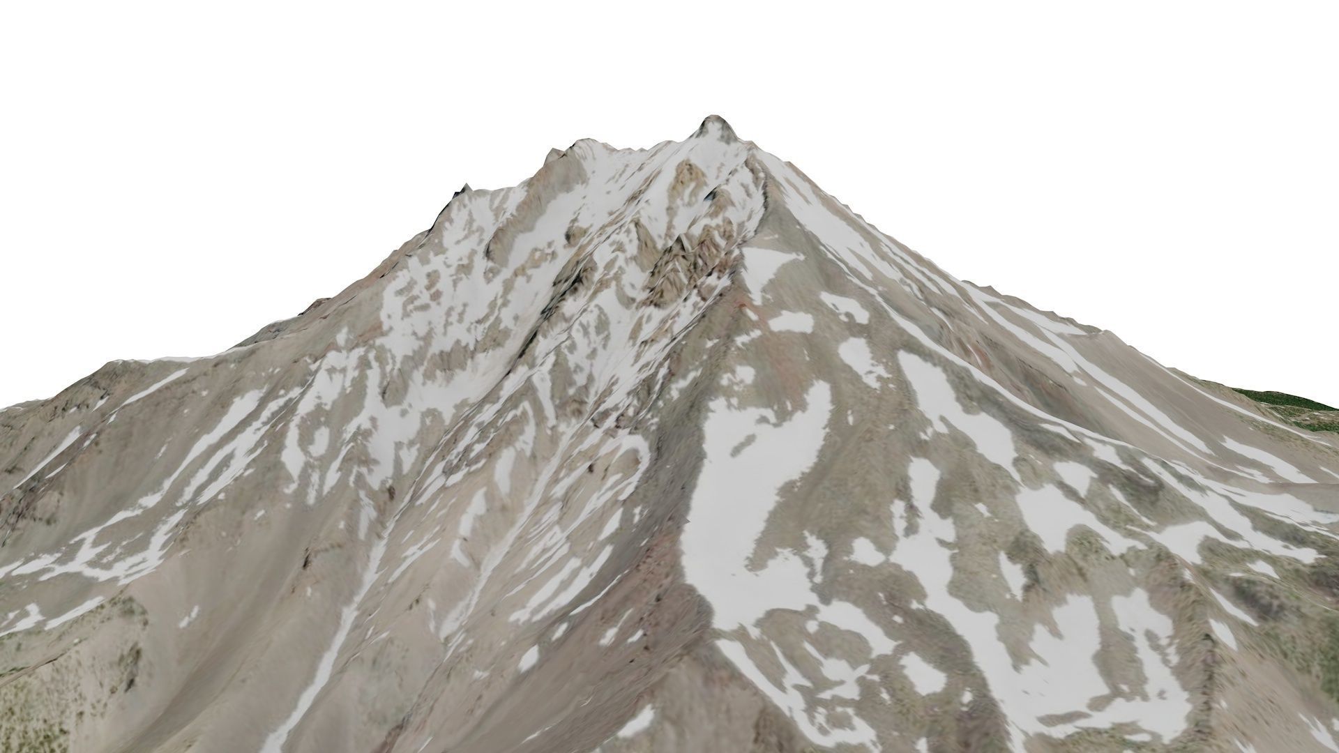 Mount Jefferson 3D model_4
