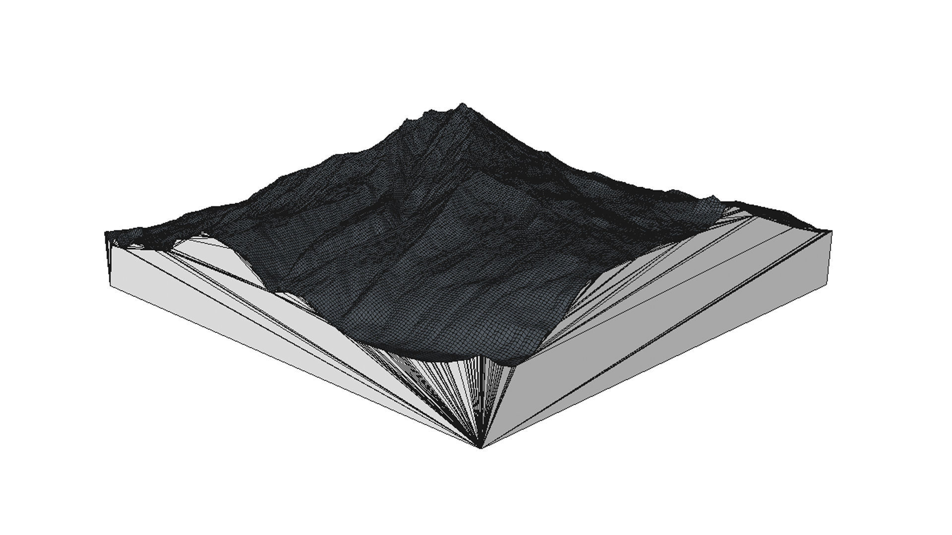 Mount Jefferson 3D model_5