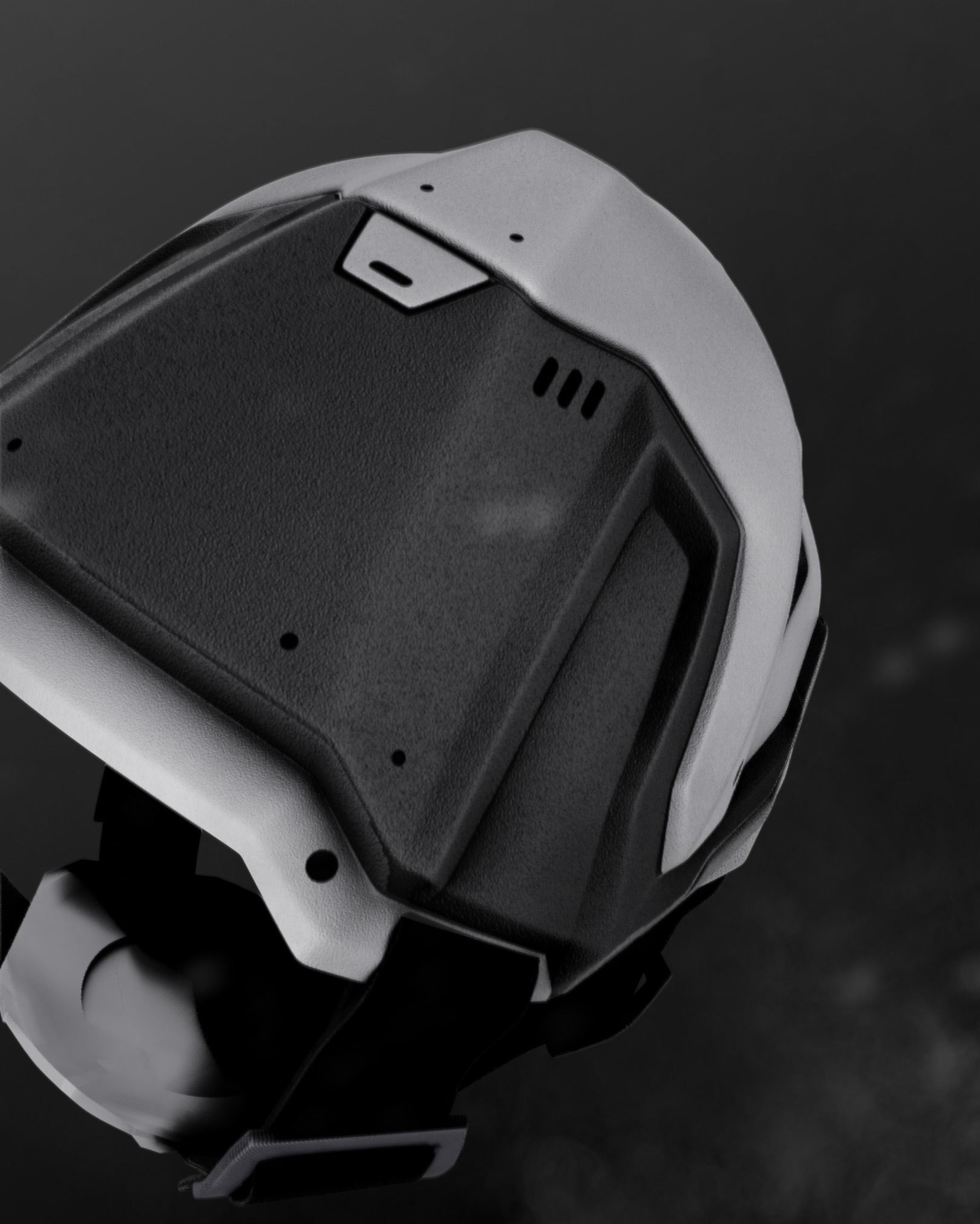 Cyber Ninja - cosplay mask - digital stl file for 3D-printing 3D print model_9