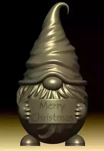 Gnome toy 3D print model